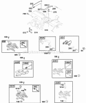 Controls Governor Spring Diagram and Parts List for 086432-0143-B1  Briggs and Stratton Engine